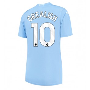 Manchester City Jack Grealish #10 Hemmatröja Dam 2023-24 Kortärmad